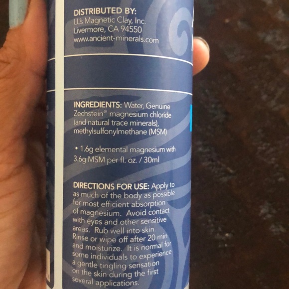 Ancient Minerals Magnesium Oil ULTRA wOptiMSM  8oz - Picture 5 of 6